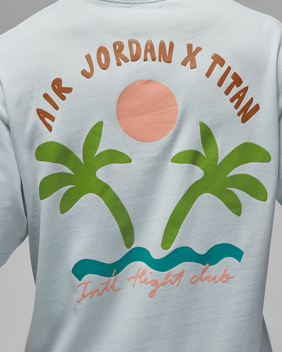 Jordan x TITAN Men s T Shirt. Nike JP
